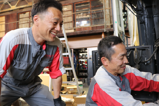 チームで仕上げる達成感